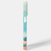 Ein Hippopotamus im Blumengewirr Case-Mate iPhone Hülle (Rückseite / Rechts)