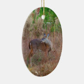Ein Hirsch im großen Gras Keramik Ornament (Rechts)