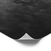 Ein Hirsch im Nebel Poster (Ecke)