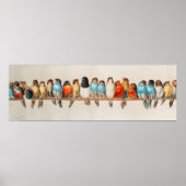 Ein Hirsch von Hector Giacomelli Poster (Vorne)