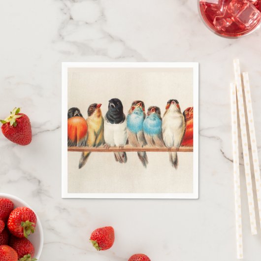 Ein Hirsch von Hector Giacomelli Serviette (Beispiel)