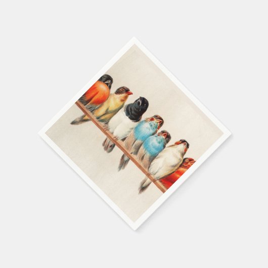 Ein Hirsch von Hector Giacomelli Serviette (Ecke)