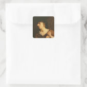 Ein Hirte, 1635 Quadratischer Aufkleber (Tasche)