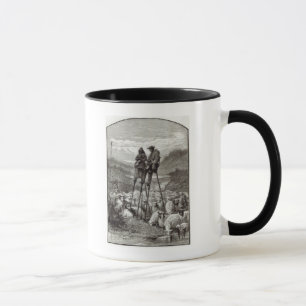 Ein Hirten in den Landes Tasse