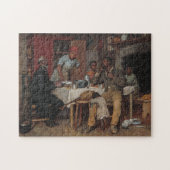 Ein Hirtenbesuch Puzzle (Horizontal)