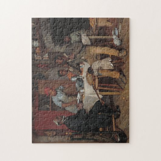 Ein Hirtenbesuch Puzzle (Vertikal)