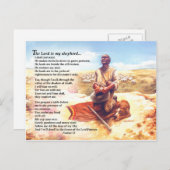 Ein Hirtengebet Postkarte (Vorne/Hinten)