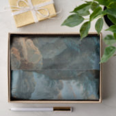 Ein Hirtenpaar in einer Bergwelt Seidenpapier (Geschenk)