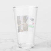 Ein hochwertiges Getränk Glas (Rückseite)