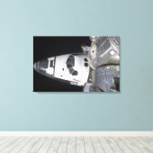 Ein hochwinkeliger Blick auf die Crew Leinwanddruck (Insitu (Holzboden))