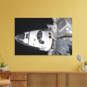 Ein hochwinkeliger Blick auf die Crew Leinwanddruck (Insitu (Wohnzimmer))