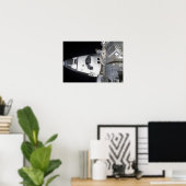 Ein hochwinkeliger Blick auf die Crew Poster (Heimbüro)