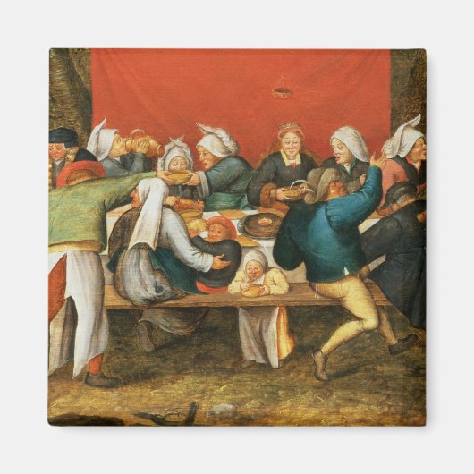 Ein Hochzeitsfest Magnet (Vorne)