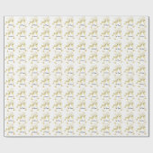 Ein Hochzeitstost an die Braut und den Bräutigam | Geschenkpapier (Flach)