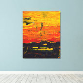 Ein Hoffnungsschimmer Leinwanddruck (Insitu (Holzboden))