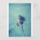 Ein hoffnungsvoller Abend. Postkarte (Vorderseite)