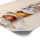 Ein Höhepunkt des Vogelhektors Giacomelli 1880 Poster (Ecke)