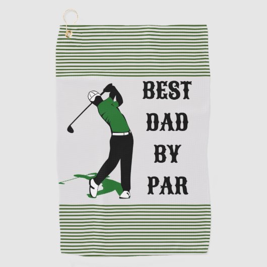 Ein "Hole-in-One"-Geschenk: Custom-Golf-Handtücher Golfhandtuch (Vorderseite)