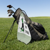 Ein "Hole-in-One"-Geschenk: Custom-Golf-Handtücher Golfhandtuch (Gras)