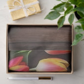 Ein Holz- und Tulpen-Serien-Design #7 Seidenpapier (Geschenk)