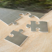 Ein hölzerner Weg durch den Regenwald, in Puzzle (Seite)