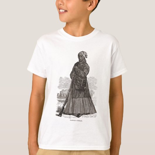 Ein Holzschnittbild von Harriet Tubman, bis 1869 T-Shirt (Vorderseite)