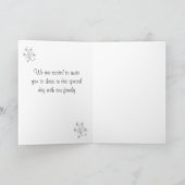 Ein Homeschool-Abschluss für Mädchen Einladung (Innenseite)