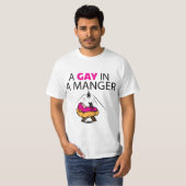 Ein Homosexuelles in einem Krippen-Wert-T - Shirt (Vorne ganz)