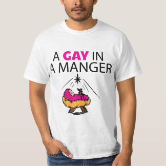 Ein Homosexuelles in einem Krippen-Wert-T - Shirt