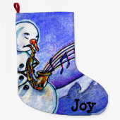 Ein Horn für das Spielen Großer Weihnachtsstrumpf (Vorderseite)