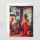 Ein Horror für Weihnachten Postkarte (Vorne/Hinten)