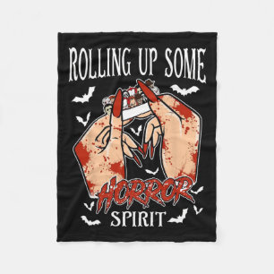 Ein Horror Spirit Funny Halloween Outfit Costu Fleecedecke