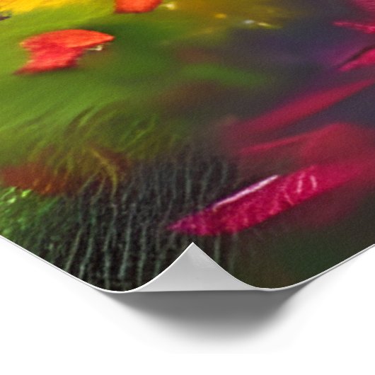 Ein Hübscher Fall Wanderweg Poster (Ecke)