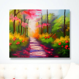 Ein Hübscher Fall Wanderweg Poster