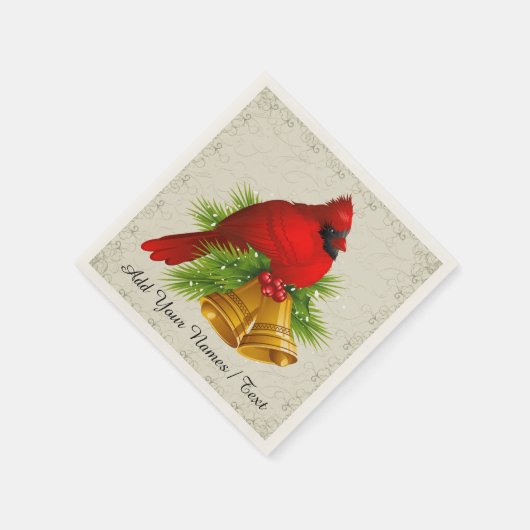 Ein Hübscher Kardinal Elegant Napkin - SRF Serviette (Ecke)