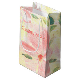 Ein Hübscher Koralleneinschlag Kleine Geschenktüte