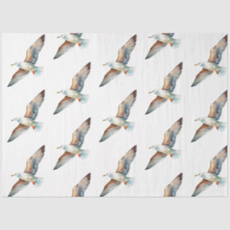 Ein Hübsches Design der Blue Nautic Series 4 Seidenpapier