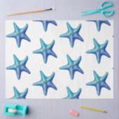 Ein Hübsches Design der Blue Nautic Series 6 Seidenpapier (Basteln)