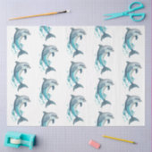 Ein Hübsches Design der Blue Nautic Series 8 Seidenpapier (Basteln)