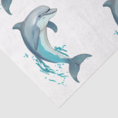 Ein Hübsches Design der Blue Nautic Series 8 Seidenpapier (Ausschnitt)