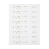 Ein Hübsches Frohes Rücksendeadresse-Label für das (Bogen)