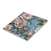 Ein Hübsches Mosaik-Blumenmuster aus Imitaten Fliese (Seite)