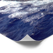 Ein Hubschrauber löscht das Cockpit Poster (Ecke)