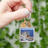 Ein Hubschrauber löscht das Cockpit Schlüsselanhänger (Hand)