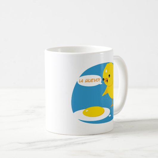 ¡ ein Huevo! Kaffeetasse (VorderseiteRechts)