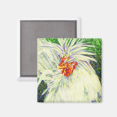 Ein Hühnerschau Magnet (Vorderseite/Rückseite)