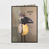 Ein humorvolles Wunder Karte (Vorderseite)