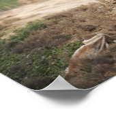 Ein Humvee leitet Sicherheit Poster (Ecke)