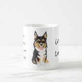 Ein Hund dankt Ihnen Kaffeetasse (Mittel)