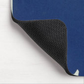 Ein Hund, der am Mond heult Mousepad (Ecke)